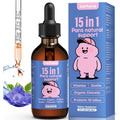Parasite Cleanse for Humans & Kids,Parasite Cleanse for Children,Zeolite Detox Liquid Drops,Candida Cleanse & Wellness Formula,Contains Wormwood Black Walnut Clove,Organic Chlorella,Oregano,2 Fl Oz
