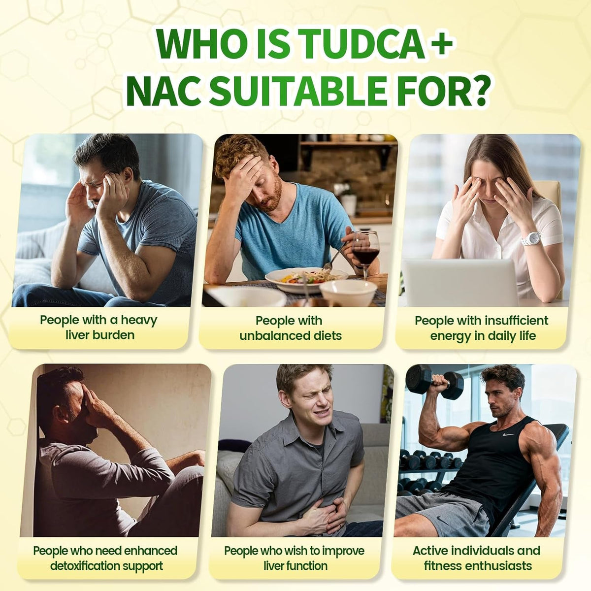 Vivonu TUDCA 2000Mg + NAC 1200Mg Supplement Complex Capsules, TUDCA Bile Salt + N Acetyl Cysteine, Antioxidant Supplements for Liver&Lung&Digestion&Gallbladder Cleanse(180 Capsules)