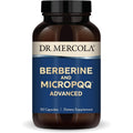 Dr. Mercola Berberine and Mircopqq Advanced - Offers Metabolic, Mitochondrial, Brain & Immune Support - Gmo-Free, Gluten-Free & Soy-Free - 90 Capsules (90 Servings)