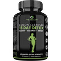 THE ENCLARE NUTRITION Colon Cleanse 15 Day Gut Cleanse Pills - Colon Cleanser for Women & Men - Psyllium Probiotic Laxatives for Constipation, Bloating Relief, Detox Cleanse Weight Loss Support (1)