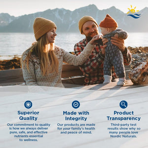 Nordic Naturals Kids Nordic Flora Probiotic Gummies, Merry Berry Punch - 60 Gummies - 1.5 Billion CFU & Prebiotic Fiber - Non-Gmo, Vegan - 30 Servings