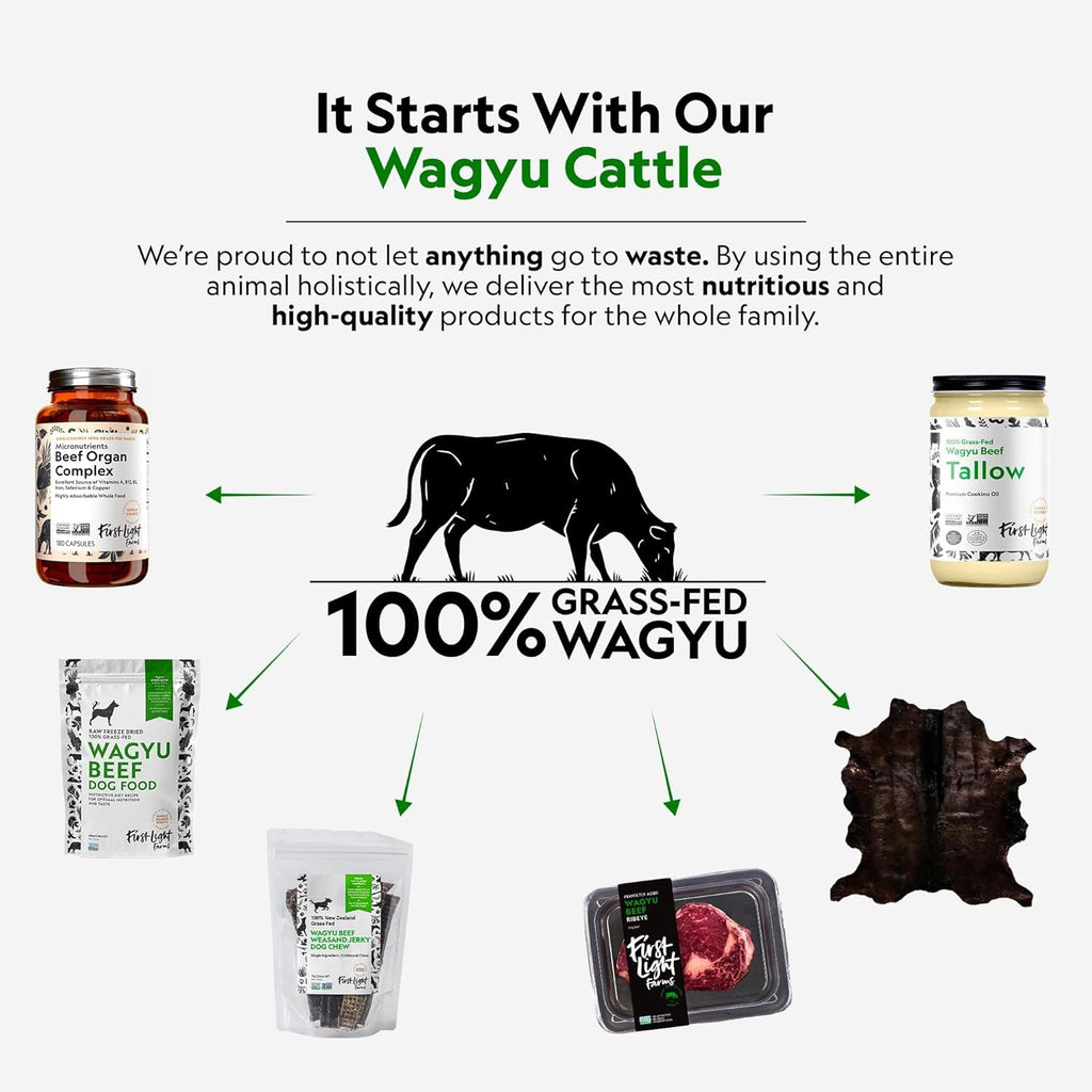 First Light Farms Grass-Fed Beef Liver Capsules | Nutrient-Dense Whole Food Nutrition, Freeze-Dried, Grassfed & Certified Humane | 180 Capsules for Energy, Immunity, and Overall Wellness