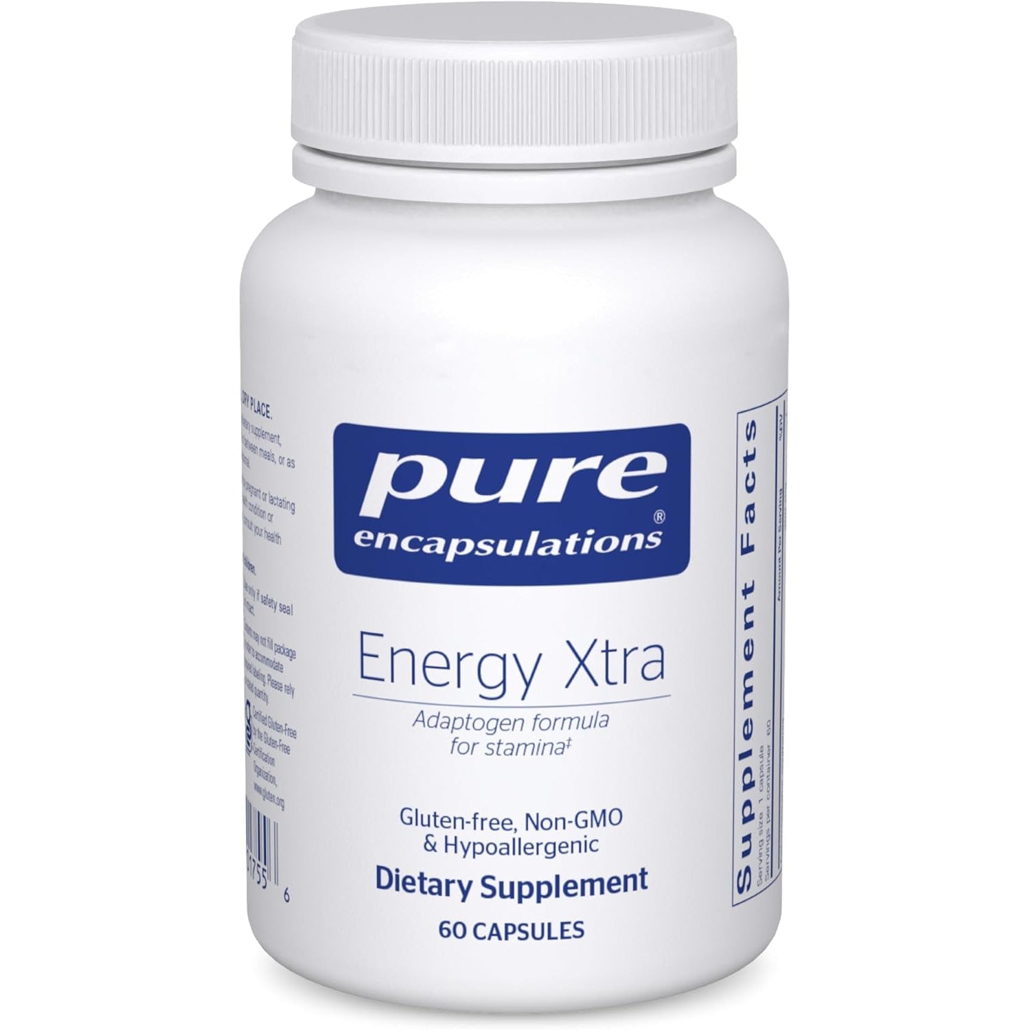 Pure Encapsulations Energy Xtra | Adaptogen Formula for Stamina* | 60 Capsules