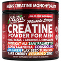 Clean Nutra Creatine Powder for Men + HMB BCAA L Arginine L Citrulline Tongkat Ali Saw Palmetto Ashwagandha Collagen Flax Seed Turmeric Preworkout Stevia Nitric Oxide L Glutamine Amino Acids