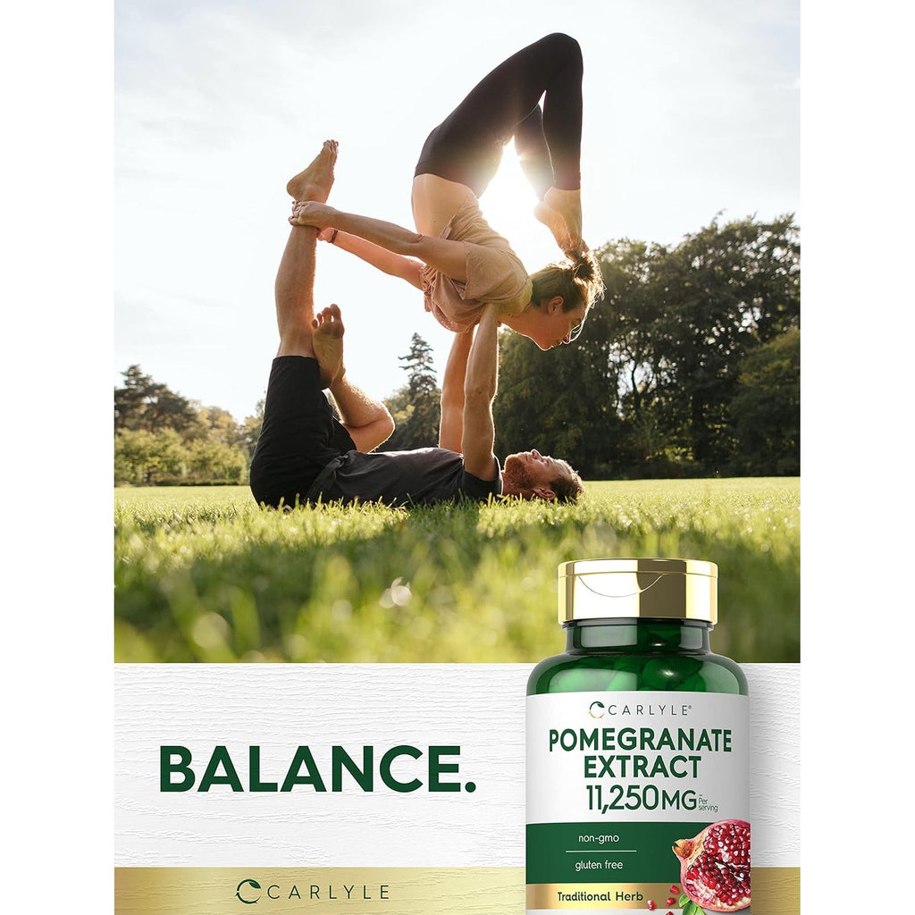 Carlyle Pomegranate Extract | 100 Capsules | Traditional Herb | Non-Gmo, Gluten Free Supplement