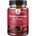 Advanced Pomegranate Extract Capsules - Powerful Antioxidant & Healthy Heart Support - Easy to Swallow Pomegranate Supplement - Superfood for Energy & Gut Health Support - Third Party Tested - 60 Ct