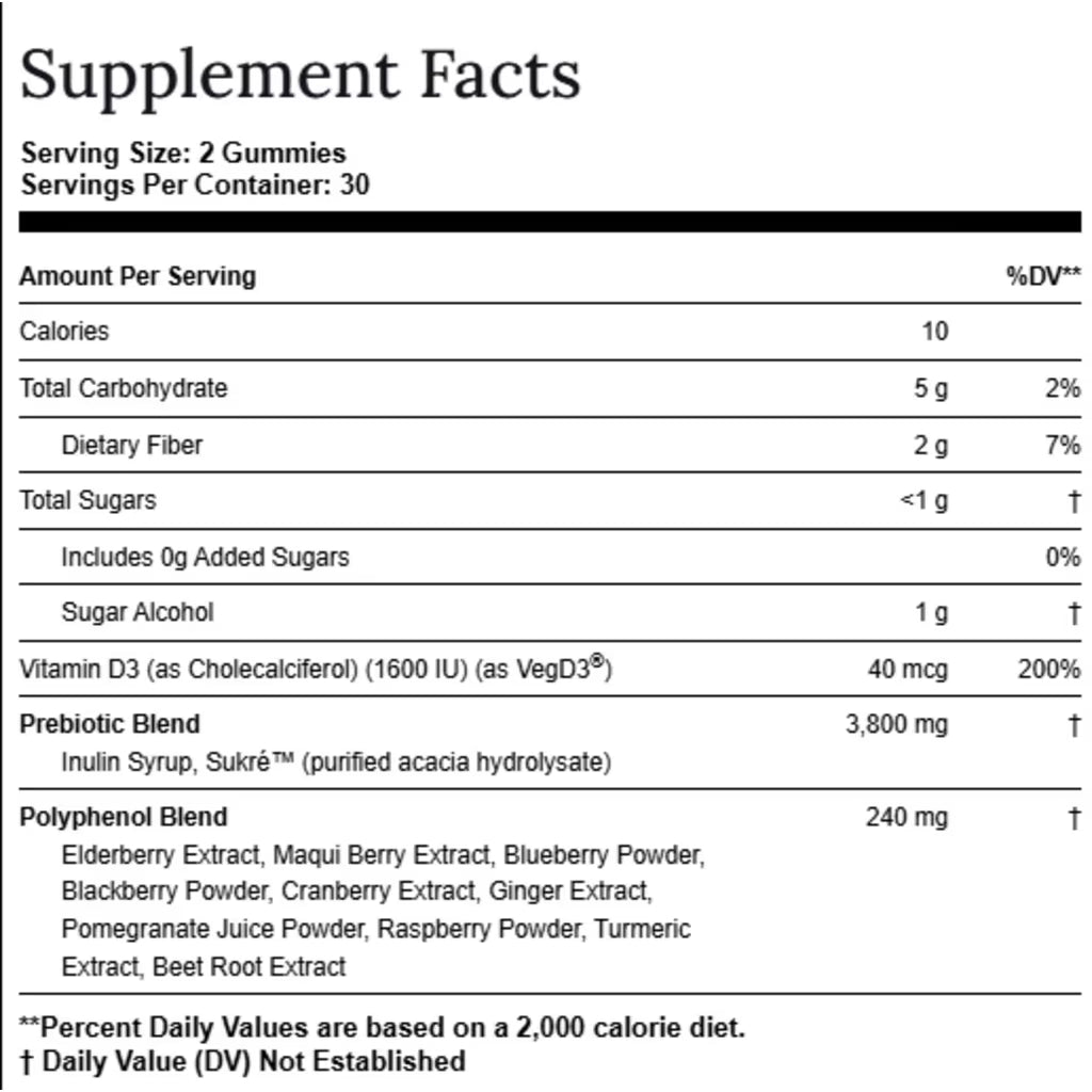 Gundry MD Mighty Reds Gummies, Multivitamin Supplement - (30 Servings)