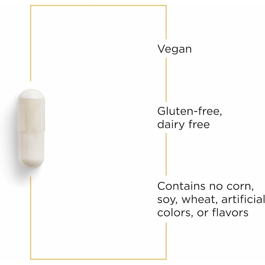 Integrative Therapeutics GABA - Brain Health Supplement That Supports Nerve Cell Function* - Support Neurochemical Balance & Neurotransmitter Production* - Dairy-Free - 60 Capsules (60 Servings)