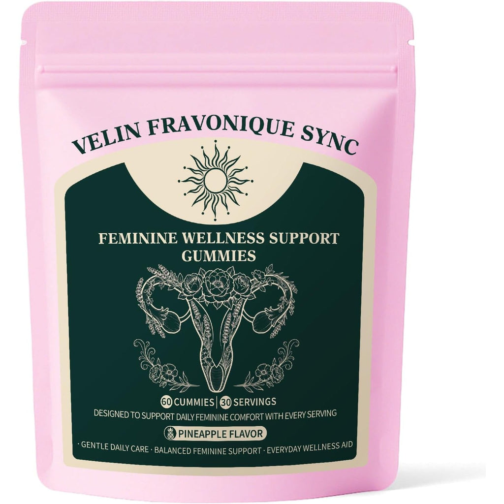 Probiotic Gummies for Women - Support for Feminine Wellness, Ph Balance, Probiotic Formula, Gluten-Free, Vegan, Tropical Pineapple Flavor, 60 Gummies (30 Servings)