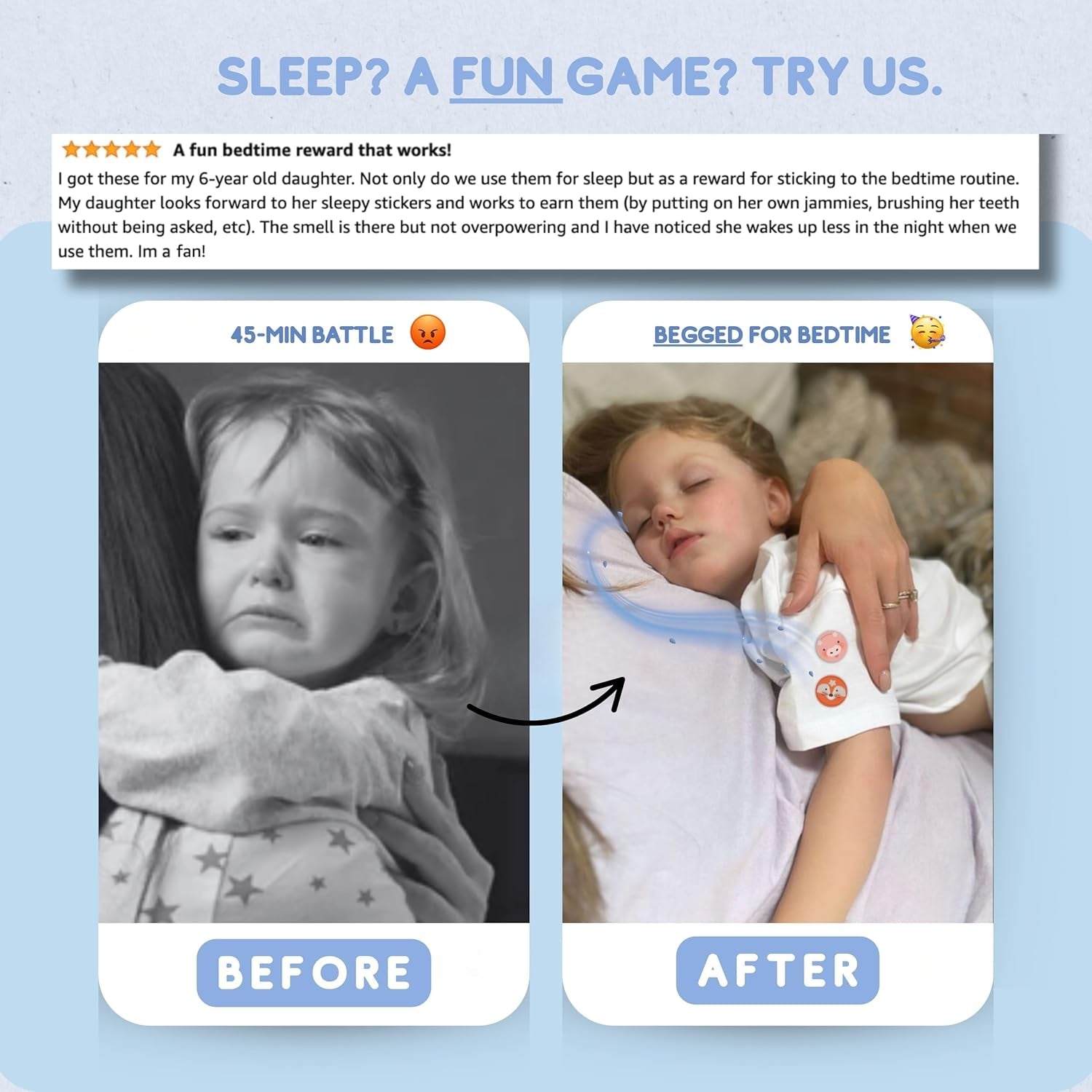 Star Scouts Sleep Patches for Kids - 30 Calming Sleepy Stickers for Kids with Sleeping Chart - Melatonin-Free Sleep Aid Patches for Toddlers, Children & Teens with Lavender & Chamomile Oils