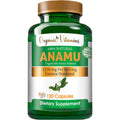 Organic Vitamins Anamu 1250Mg 100% Organically Grown 120 Capsules Petiveria Allicea