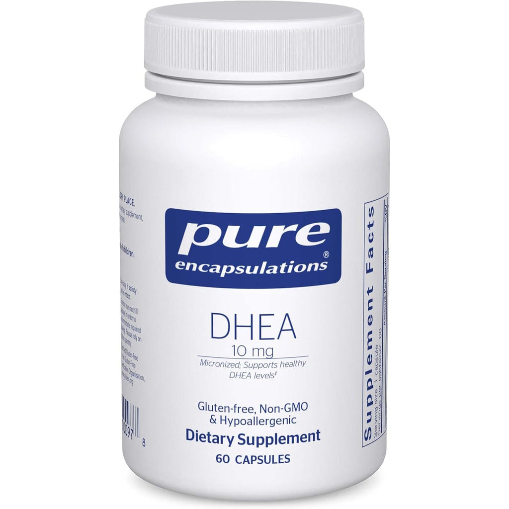 Pure Encapsulations DHEA 10 Mg - Adrenal Supplement for Immune Support, Metabolism & Hormone Balance - with Micronized DHEA - 60 Capsules