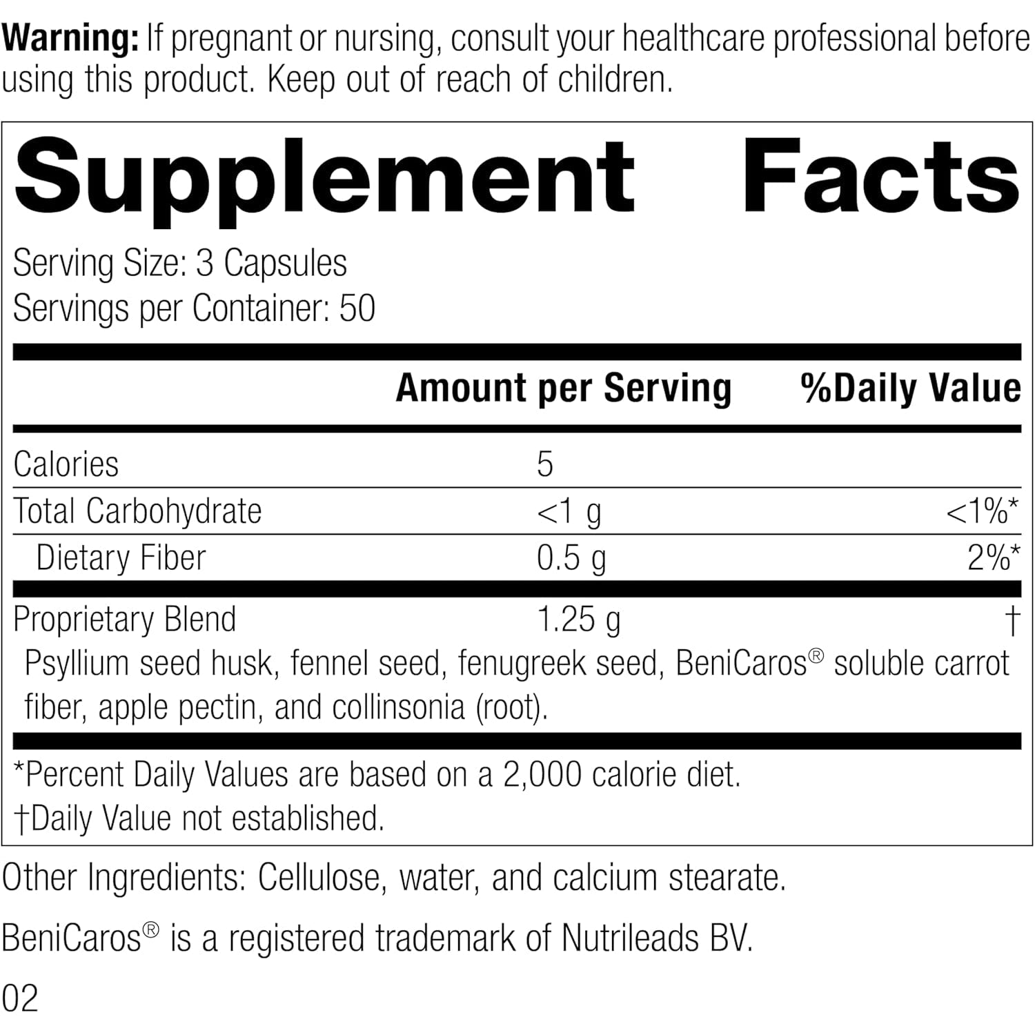 Standard Process Gastro-Fiber - Prebiotic Supplement for Digestive Health - Supports Gut Health with Apple Pectin - Maintains Immune Response - Vegan & Non-Soy - 150 Capsules (50 Servings)