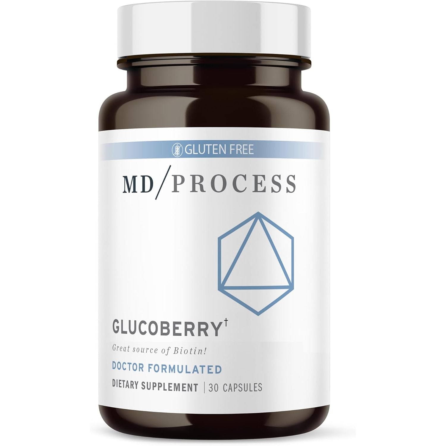Glucoberry Maqui Berry Extract with Chromium Picolinate for Blood Health Support - with Biotin and Gymnema Sylvestre - Doctor Formulated - 30 Capsules