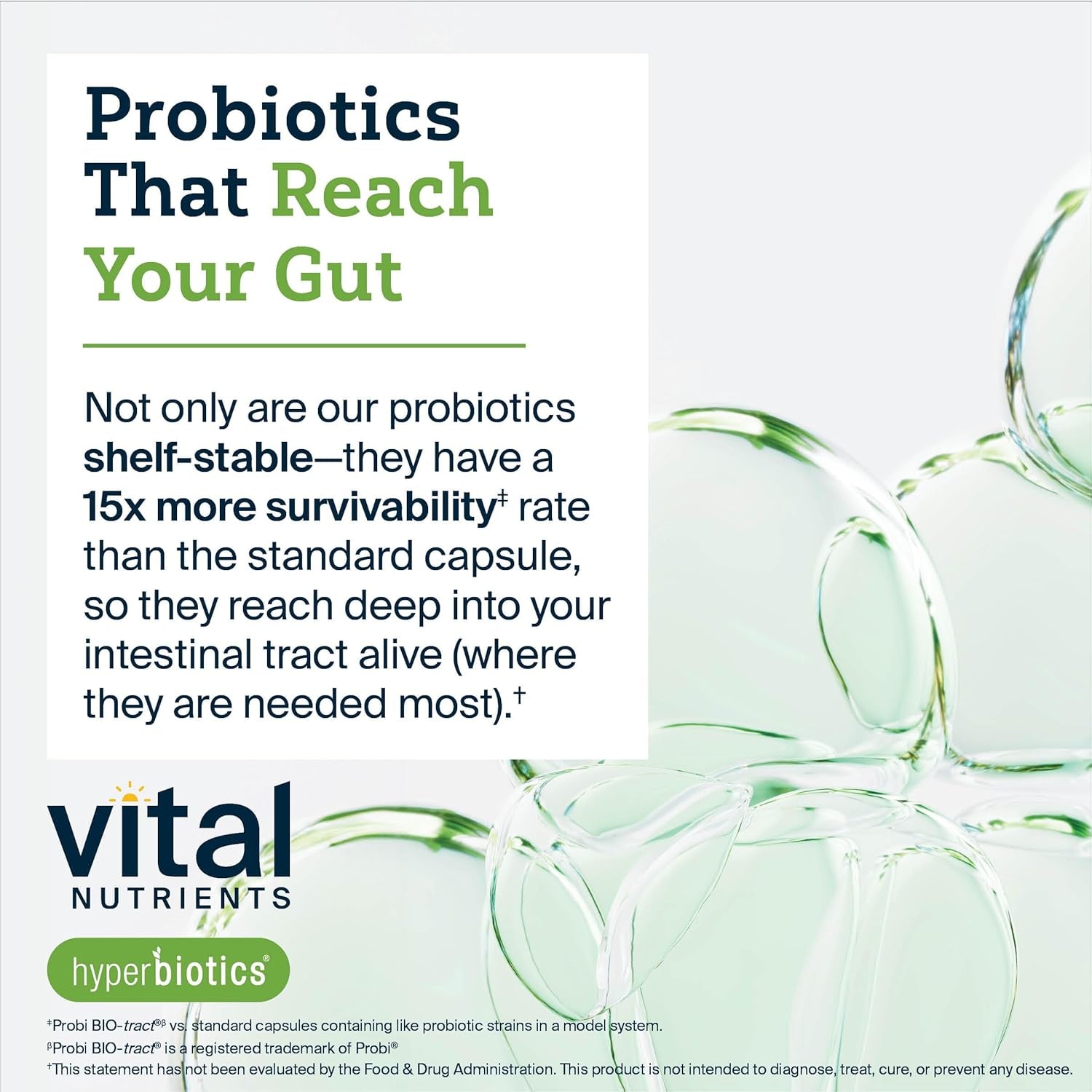 Hyperbiotics Vital Nutrients Prebiotic and Probiotic for Women and Men | 60 Billion CFU | Pre and Probiotics Supports Digestive Health, Constipation, Diarrhea, Gas & Bloating | 60 Vegan Capsules
