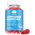 Ashwagandha Gummies, 2000Mg Organic Ashwa Root Extract Supplement for Women & Men - 60 Count - Ashwagandha Blend Gummies Combination Supplements