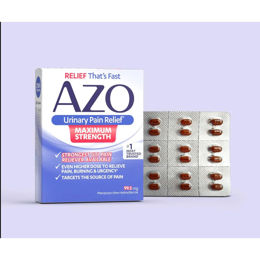 AZO Urinary Pain Relief Max Strength 12 Count Tablets