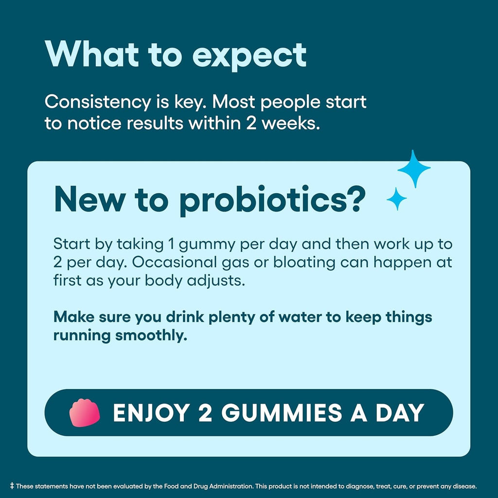 Physician'S CHOICE Probiotic Gummies with Vitamin D & Prebiotic Fiber - Sugar Free - 1B Cfus of Clinically Studied Probiotic - Supports Immune & Gut Health for Women & Men - Watermelon Flavor - 90CT