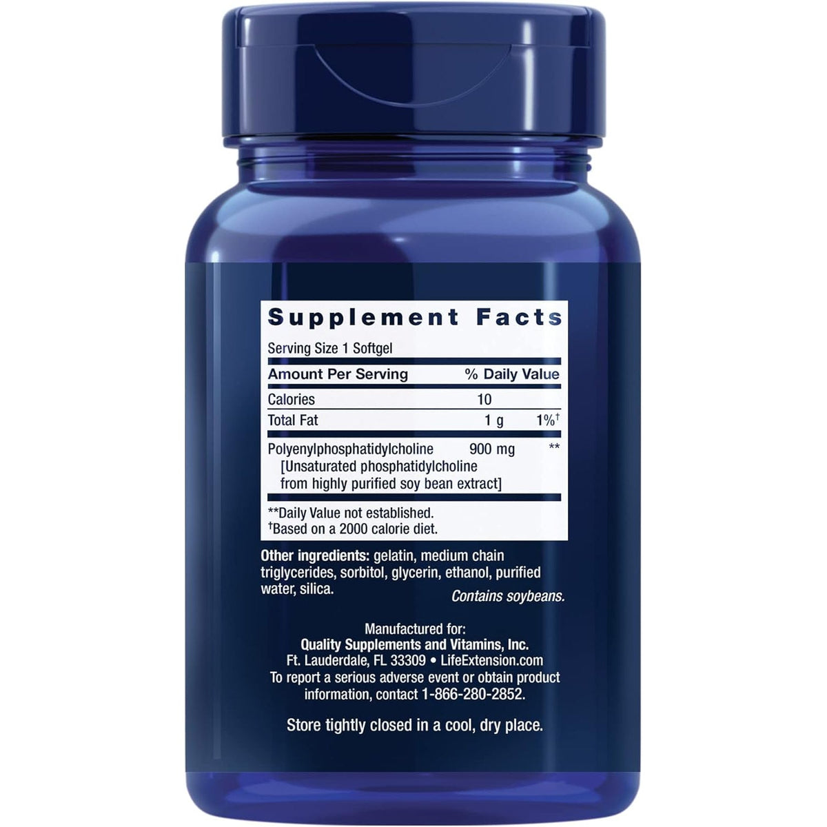 Life Extension Hepatopro, Polyunsaturated Phosphatidylcholine, 900 Mg, Supports a Healthy Liver and Detoxification, Protects against Oxidative Stress, Gluten-Free, Non-Gmo, 60 Softgels