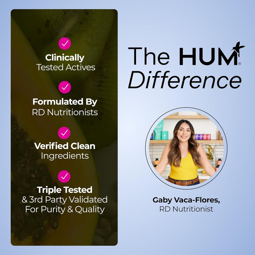 HUM Mighty Night Nighttime Sleep Supplement for Skin Care, Coq10, Valerian Root & Ferulic Acid to Support Cell Turnover, Skin Vitamins for Women and Men, Overnight Beauty Vitamins, 60 Vegan Softgels