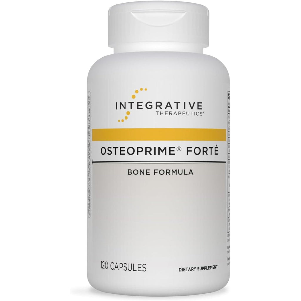 Integrative Therapeutics Osteoprime Forte - Calcium Supplement for Bone Health Support* - Nutritional Supplement for Musculoskeletal Support* - Dairy-Free & Gluten-Free - 120 Capsules (30 Servings)