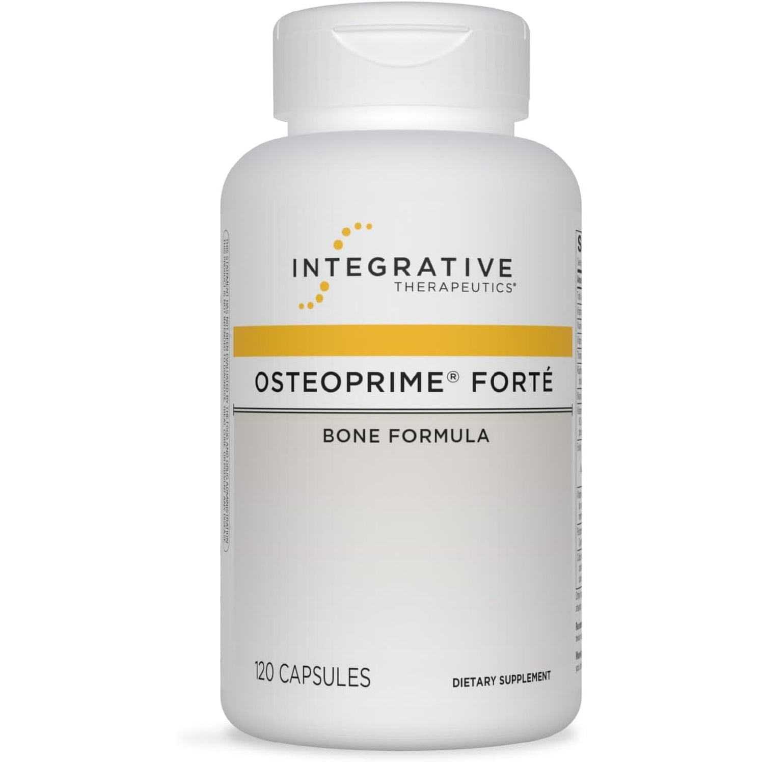 Integrative Therapeutics Osteoprime Forte - Calcium Supplement for Bone Health Support* - Nutritional Supplement for Musculoskeletal Support* - Dairy-Free & Gluten-Free - 120 Capsules (30 Servings)
