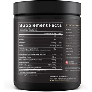 Super Collagen Powder for Women Weight Loss + Beauty W. Probiotics, Hyaluronic Acid, ACV, KSM-66, Biotin - Premium Multi Collagen Peptides Protein Supplement Colageno for Women (Unflavored)
