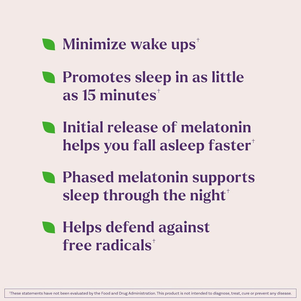 Natrol Time Release Melatonin Gummies, Sleep Support for Adults, 3 Mg Melatonin Supplements for Sleep Support, 65 Strawberry-Flavored Gummies, up to a 65 Day Supply