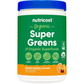 Nutricost Organic Super Greens Powder (30 Servings) Orange Sunrise Flavor - Superfood Supplement Drink Mix