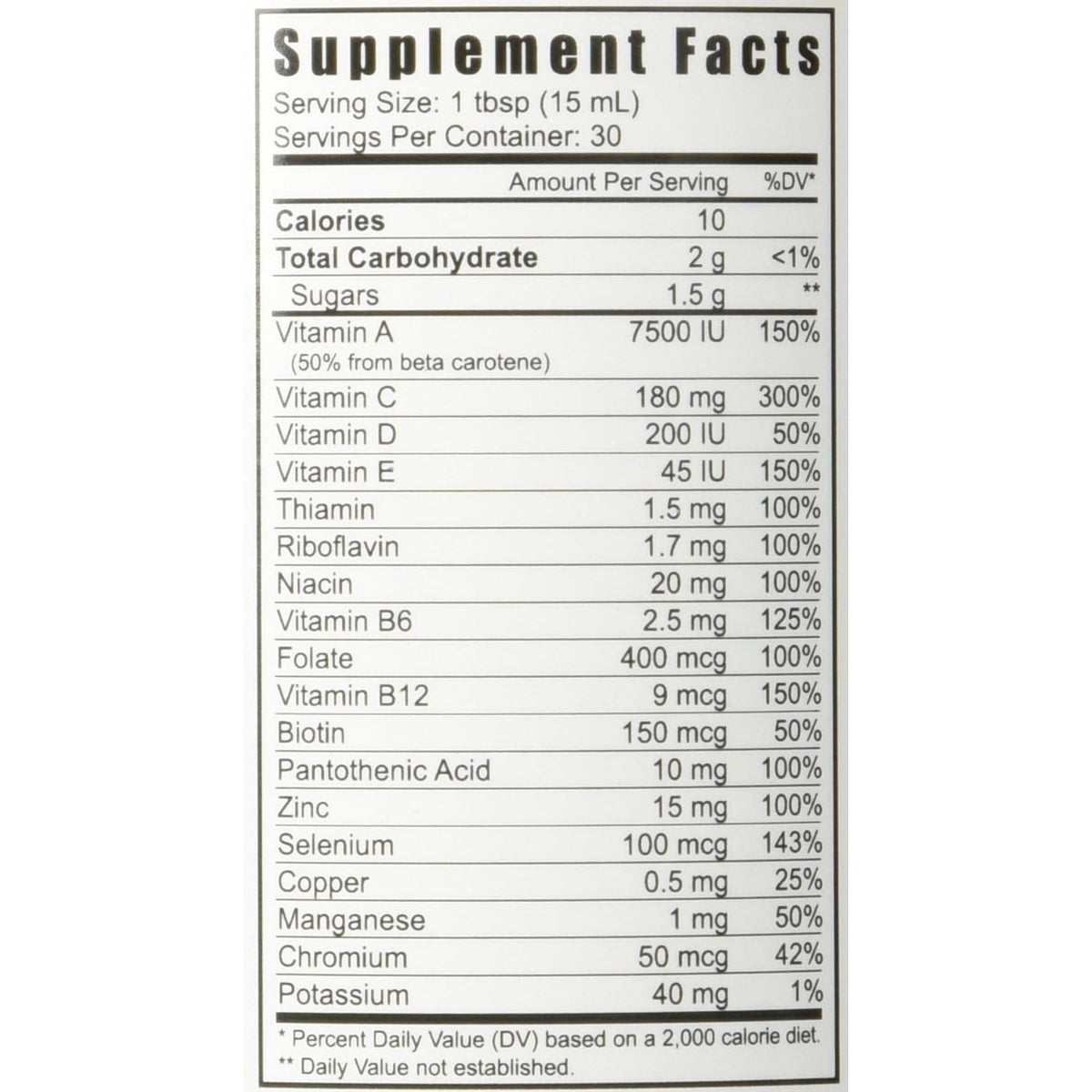 Youngevity Bio Fuel - Biometics Liquid Premium Multivitamin Supplement - Complete Daily Nutrition with Antioxidants, Vitamins, Minerals, and Energy Support (30 Servings)