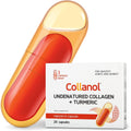 Collanol - Innovation in the Care of Healthy Joints – Liquid Formula in a Double Capsule. 3D Collagen + Micelle Extract of Turmeric Roots 1 Capsule/Day. Laboratory Tested