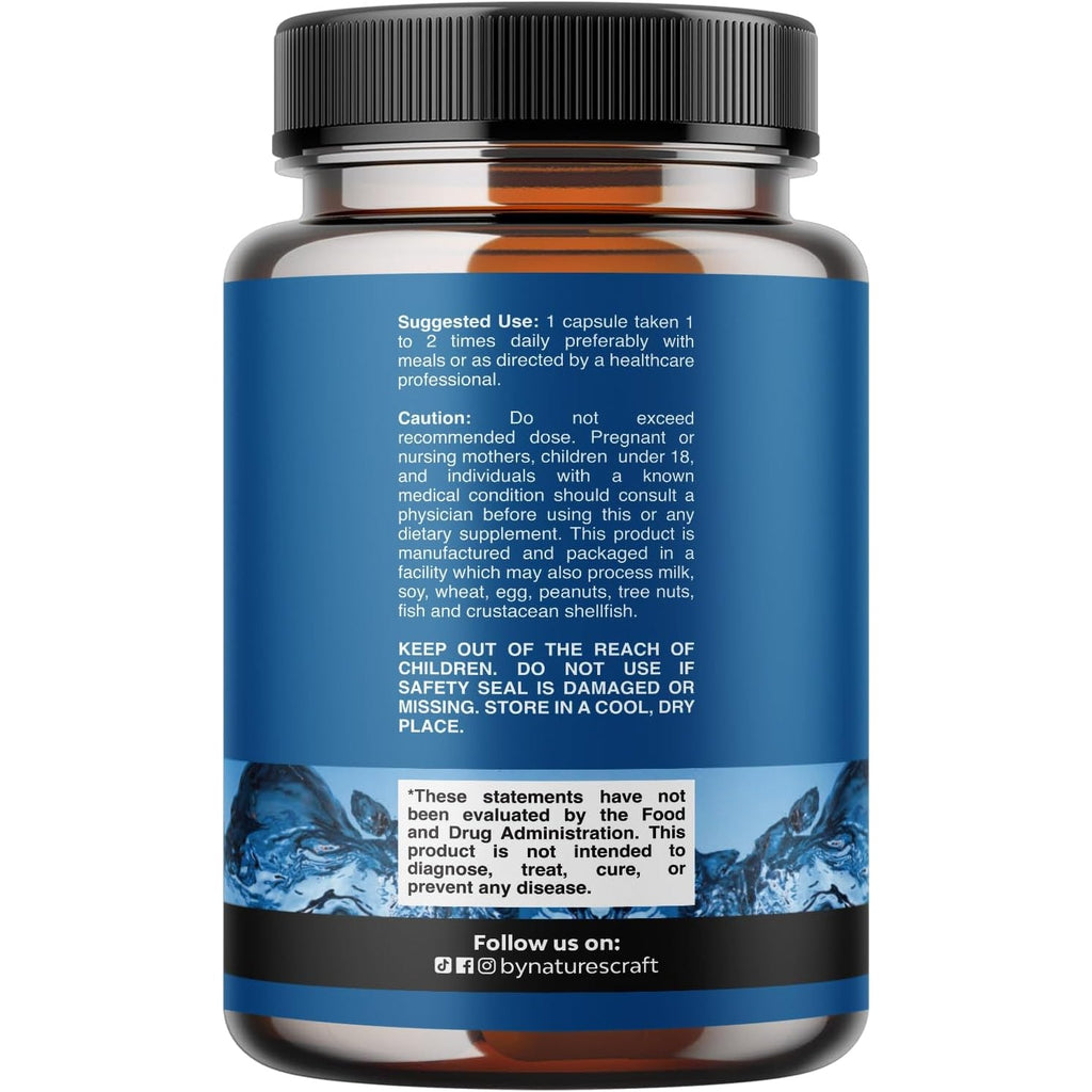 Water Away Herbal Diuretic Pills High Strength - Fluid Retention Supplement with Dandelion Leaf Extract & Green Tea for Bloating Relief for Women & Men - Capsules for Leg & Feet Swelling - 90 Count