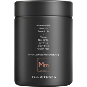 Codeage Men'S Multivitamin 50+ Supplement - Essential Vitamins for Men over 50 Years Old, Minerals, Coq10, Turmeric, Saw Palmetto, Maca, Panax Ginseng, Probiotics & Botanicals - Non-Gmo - 90 Capsules