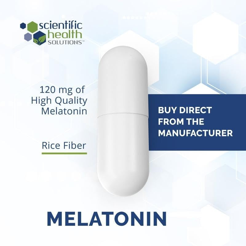 Melatonin 120Mg | Single-Dose Melatonin in Easy-To-Swallow Capsules | Vegan, Non-Gmo & Gluten-Free | Us-Made Extra Strength (30 Count (Pack of 1)