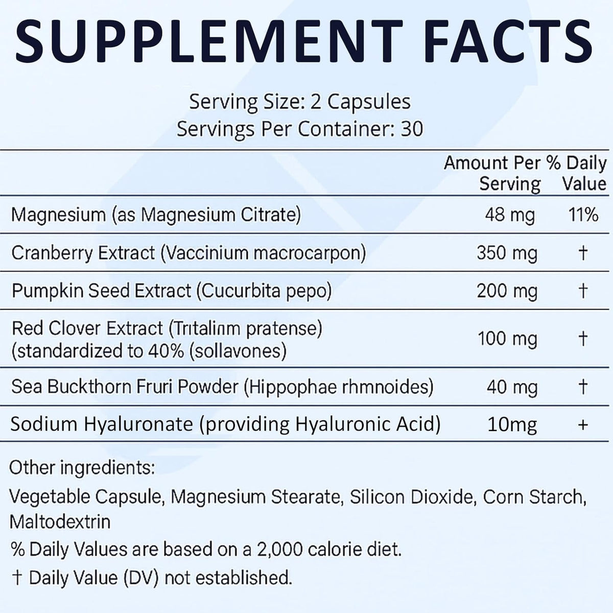Lovy Urocontrol Capsules, Bladder Health Supplement, Maximum Strength Formula with Magnesium, Cranberry, Pumpkin Seed, Red Clover, Sea Buckthorn Fruit Powder, Non-Gmo, Gluten Free, 60 Capsules (1)