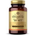 Solgar Naturally Sourced Vitamin K2 (MK-7) 100 Mcg - 50 Vegetable Capsules - Supports Bone Health - Whole Food Source from Natto Extract - Non-Gmo, Gluten Free - 50 Total Servings
