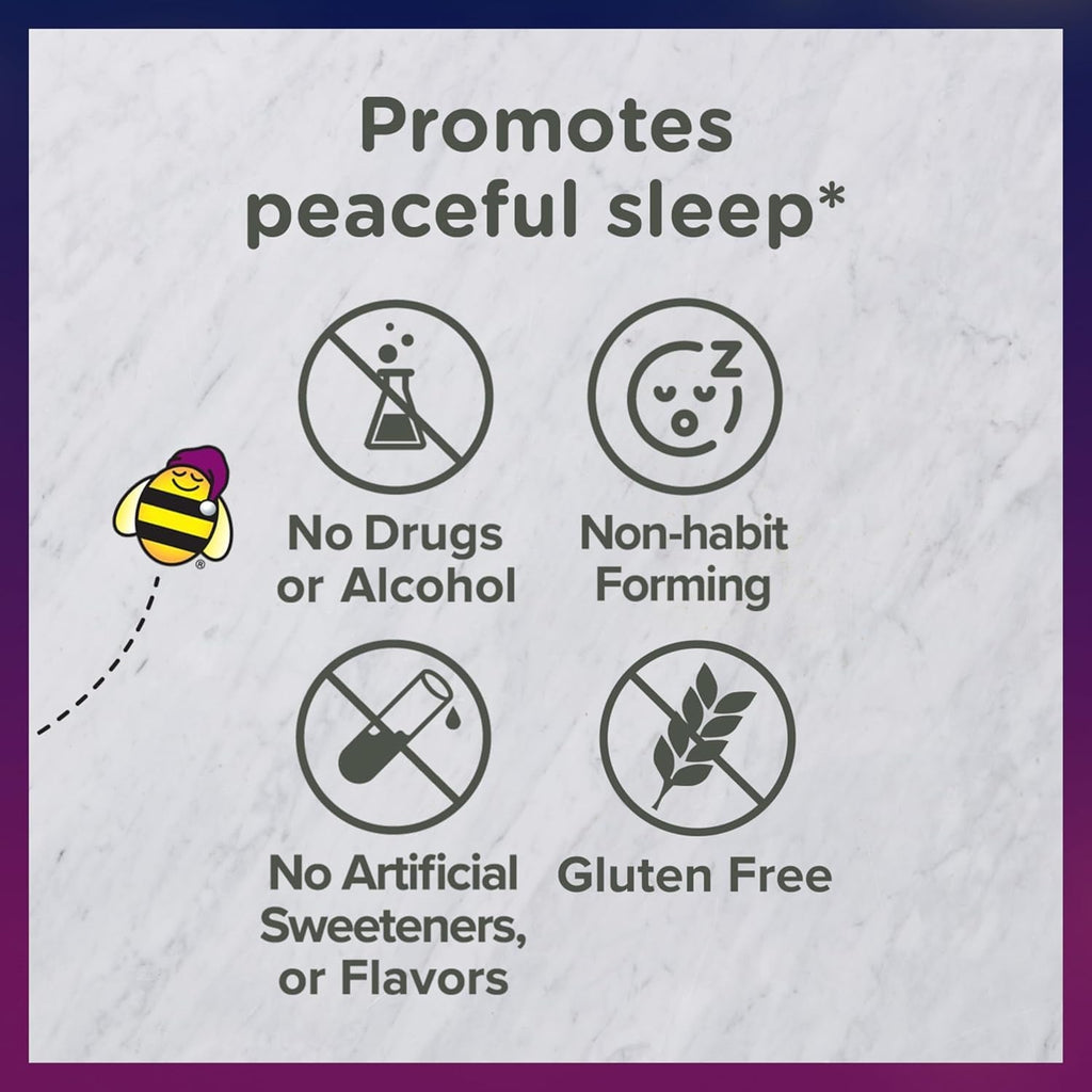Zarbee'S Kids Sleep Supplement Liquid with 1Mg Melatonin; Drug-Free & Effective; Easy to Take Natural Berry Flavor for Children Ages 3 and Up; 1 Fl Oz Bottles, Pack of 2