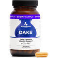 DAKE by Dave Asprey | Synergistic Blend of Essential Vitamins D-A-K-E | Vitamin D2 + K2 + a + E Supplement for Immune Support, Bone & Joint Support, & Heart Health | 60 Day Supply