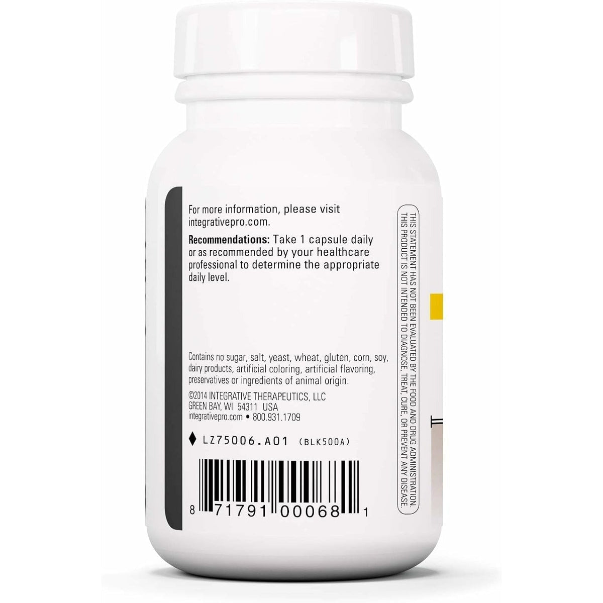 Integrative Therapeutics DHEA-5 - Daily Health Supplement for Healthy Aging* - Endocrine Supplement* - Vegan, Dairy-Free & Gluten-Free - 60 Capsules (60 Servings)