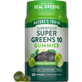 Nature'S Truth Super Greens Gummies | 60 Count | Vegan & Non-Gmo Supplement | Made with Real Greens | Apple Flavor