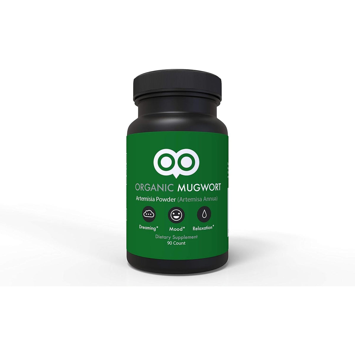 Organic Mugwort Capsules 450 Mg - 90 Capsules - Vegan - by Dream Leaf - Made in USA - Mood, Dreaming, Relaxation, Digestion - Mugwort as Artemisa Annua)