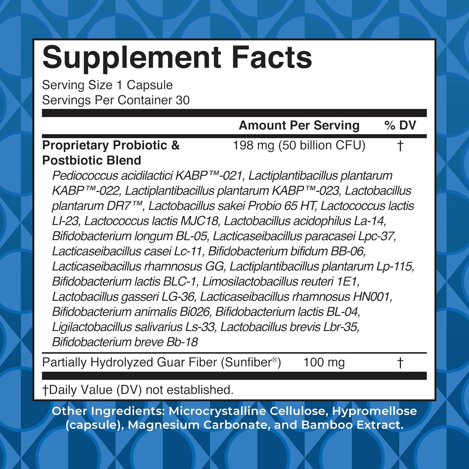 MARYRUTH'S 3-In-1 Probiotics for Digestive Health | Prebiotic & Postbiotic | Gut Health Supplement for Women & Men | 23 Unique Strains | Immune Support | 50 Billion CFU | 30 Servings