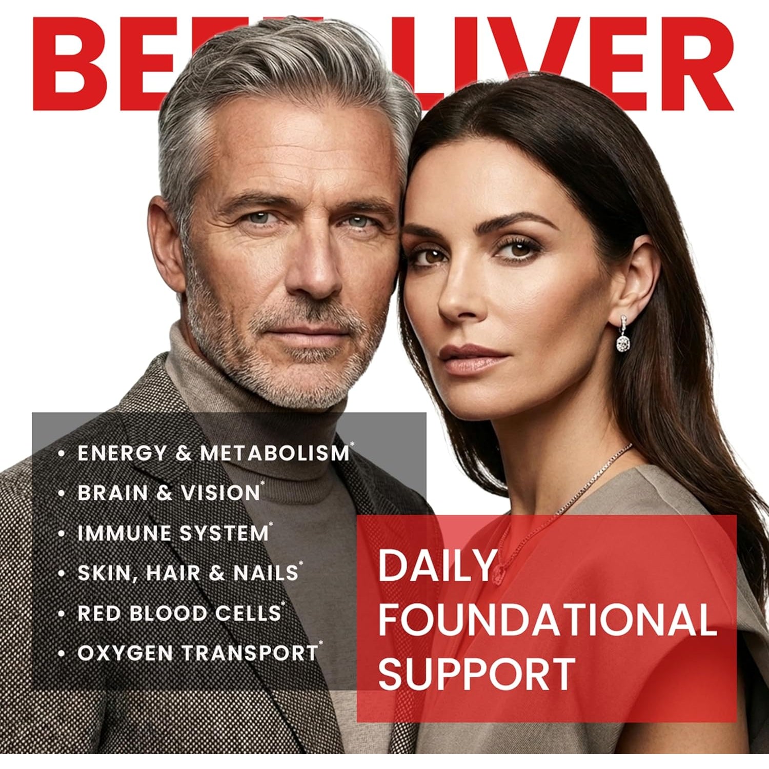 Beef Liver Capsules – Usa-Made (Value Pack) Whole Food Source of 30+ Bioavailable Nutrients: Vitamin A, B12, Folate, Heme Iron, Zinc for Energy, Immunity, Skin – 100% Grass-Fed Beef Organ Supplement