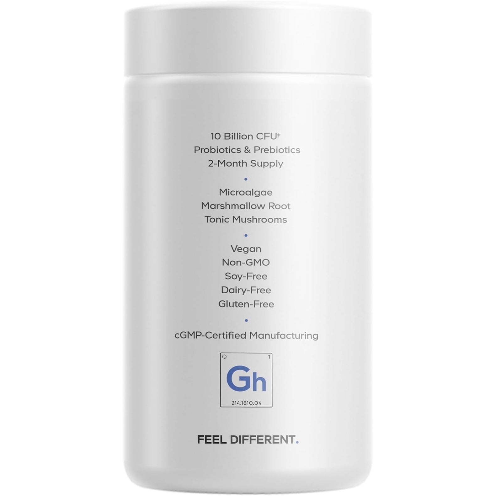 Codeage Gut Health Supplements Vegan Formula - L Glutamine, Zinc, Turkey Tail Mushroom Powder, Tonic Mushroom, Maitake, Micro Algae, Mineral, Licorice Root DGL - Probiotics, Prebiotics - 180 Capsules