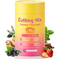 Cutting Drink Mix – Dual-Action Satiety Signaling, Energy & Digestive Health with Berberine, Chromium, FOS, Yerba Mate & 5-HTP | Vegan, Sugar-Free, Non-Gmo - 30 Sticks