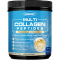 ZEBORA Multi Collagen Peptides Powder with Probiotic for Gut Health, Hydrolyzed Collagen with Digestive Enzymes, Prebiotics for Women, Support Digestive Health, Skin, Hair, Joints, Non-Gmo,35 Servings