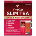 Vitacup Slim Instant Tea Packets for Diet Support, Oolong Tea W/B Vitamins, Garcinia, Inulin & Acai, On-The-Go Instant Sticks, 24 Ct