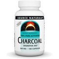 Source Naturals Charcoal - 100% Pure Activated, Digestive Aid - 100 Capsules