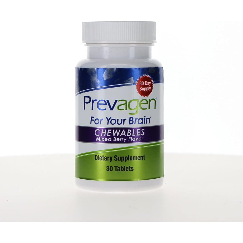 Prevagen Regular Strength Mixed Berry Chewables - 60 Tablets (2 Month Supply) | Formulated for Your Brain | 10Mg of Apoaequorin plus Vitamin D3 with 7-Day Pill Minder