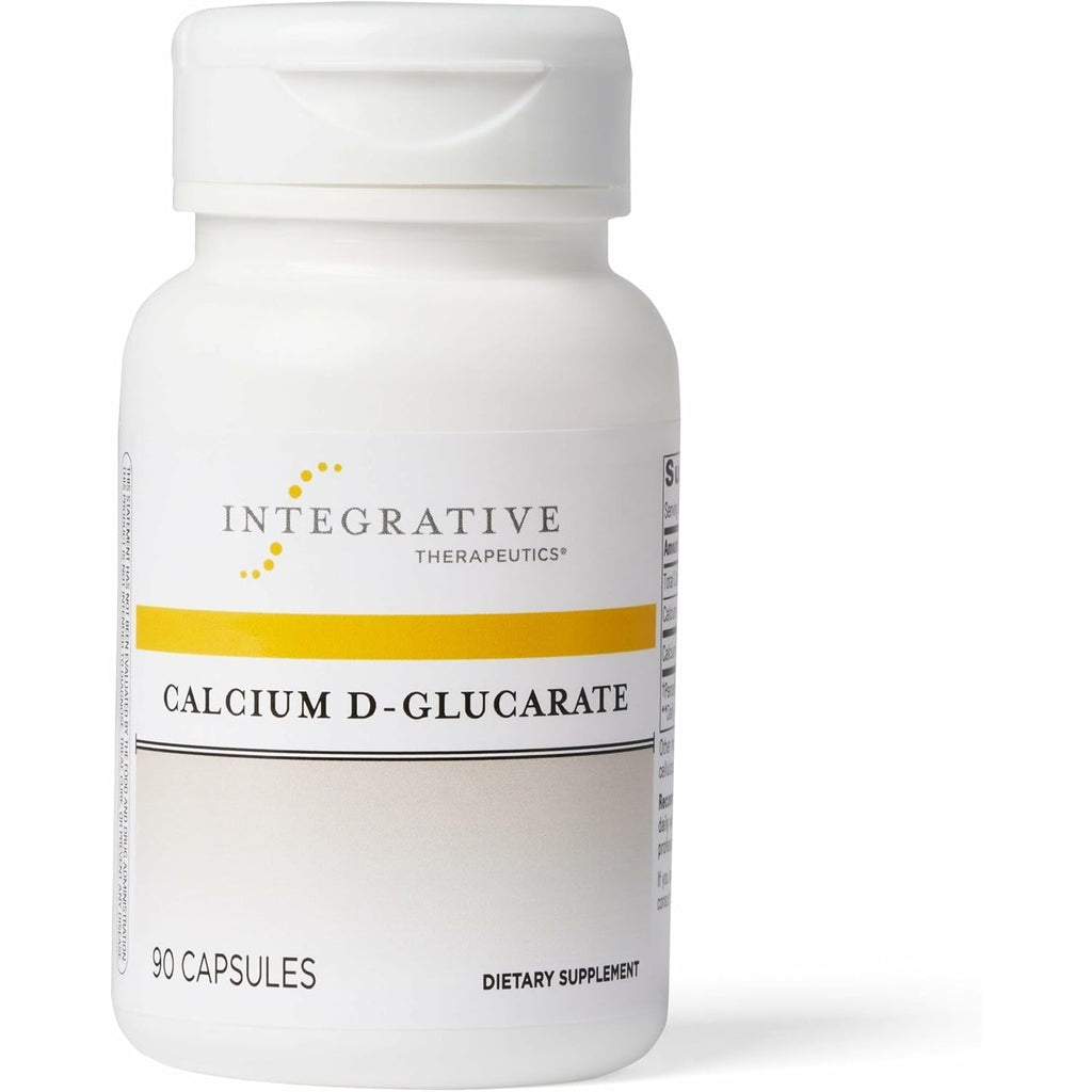 Integrative Therapeutics Calcium D-Glucarate - Supports Healthy Immune Function - Daily Support for Detoxification Systems & Estrogen Metabolism* - Gluten & Dairy-Free - 90 Capsules (30 Servings)